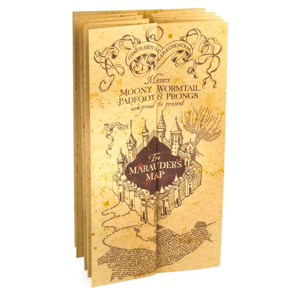 Harry Potter Marauder's Map replica