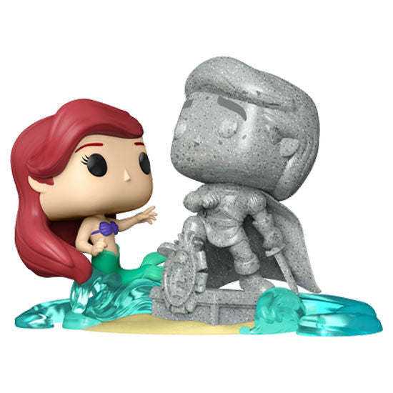 POP figure Disney Ultimate Princess The Little Mermaid Ariel & Statue Eric Exclusive