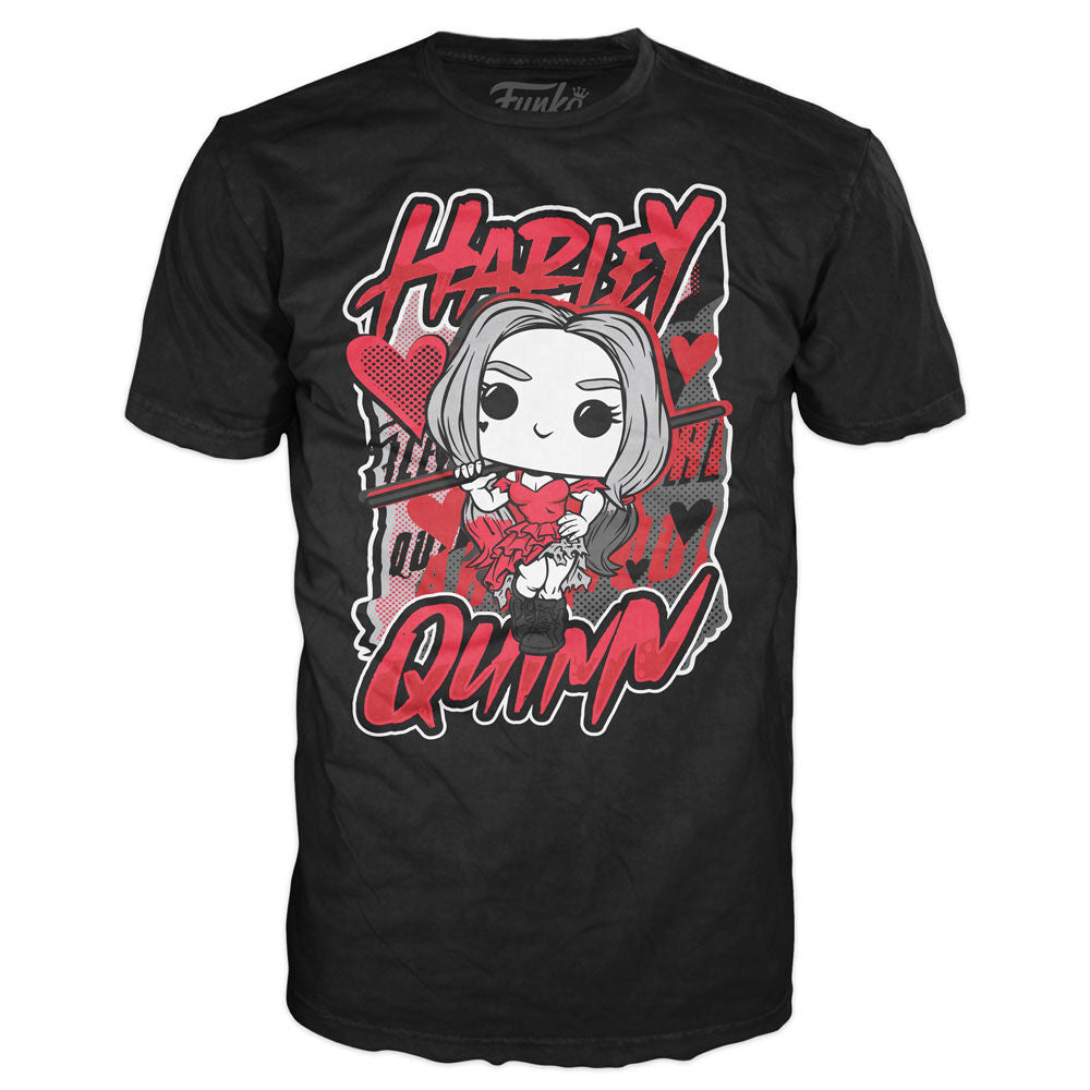 Set figure POP & Tee DC Comics Harley Quinn XL