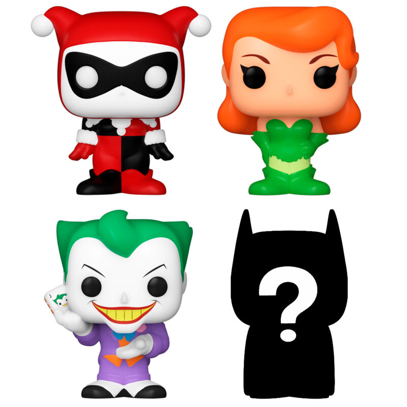 Blister 4 figures Bitty POP DC Comics Harley Quinn