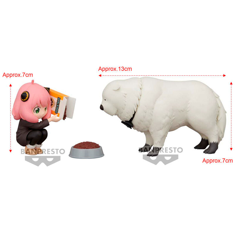 Spy x Family Break Time Anya Forger & Bond Forger II figure 13cm