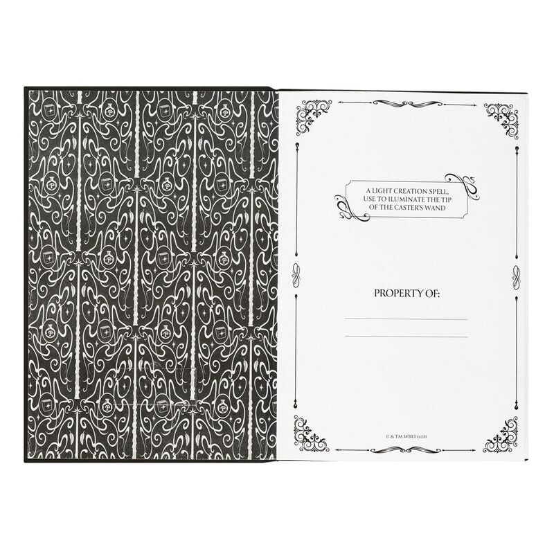 Harry Potter Lumos A5 premium led notebook + pen