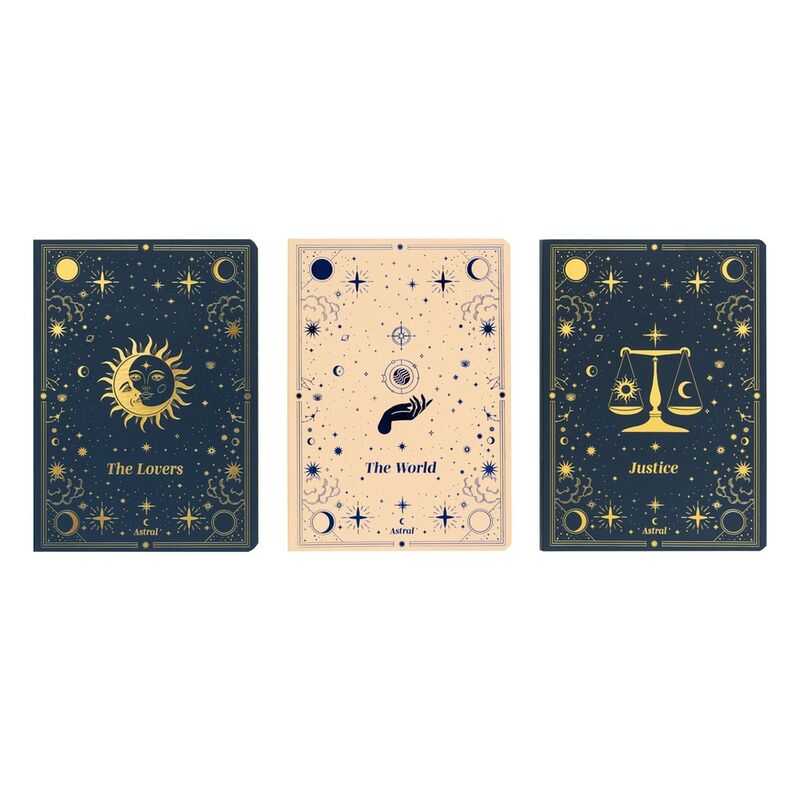 Astral pack 3 A6 notebooks