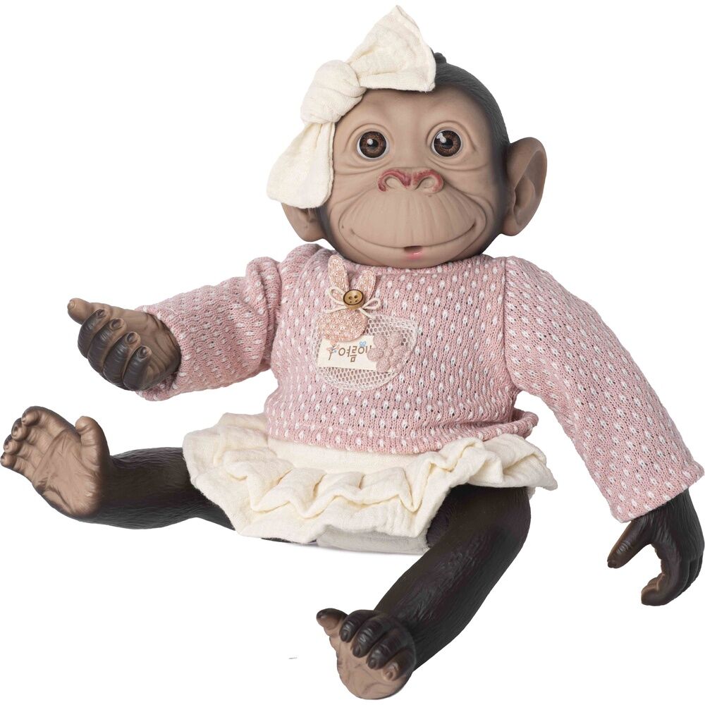 Baby doll reborn monkey jumper and skirt