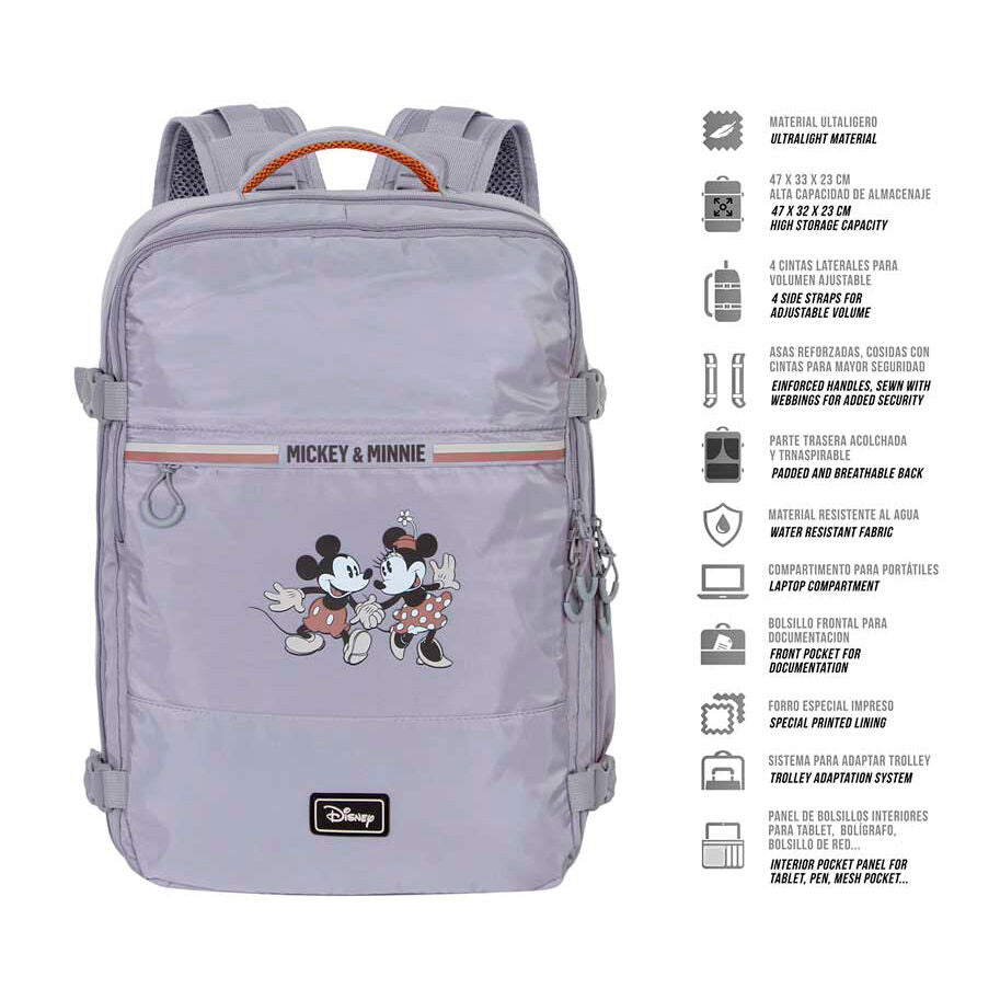 Disney Minnie & Mickey backpack 49cm