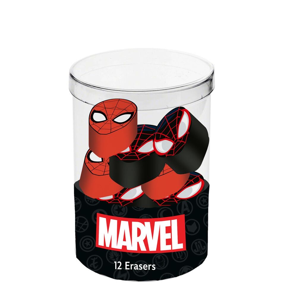 Marvel Spiderman Cube 12 rubbers