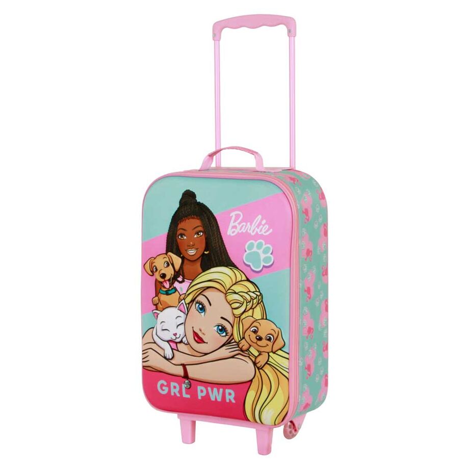 Barbie Pets 3D Trolley suitcase 52cm