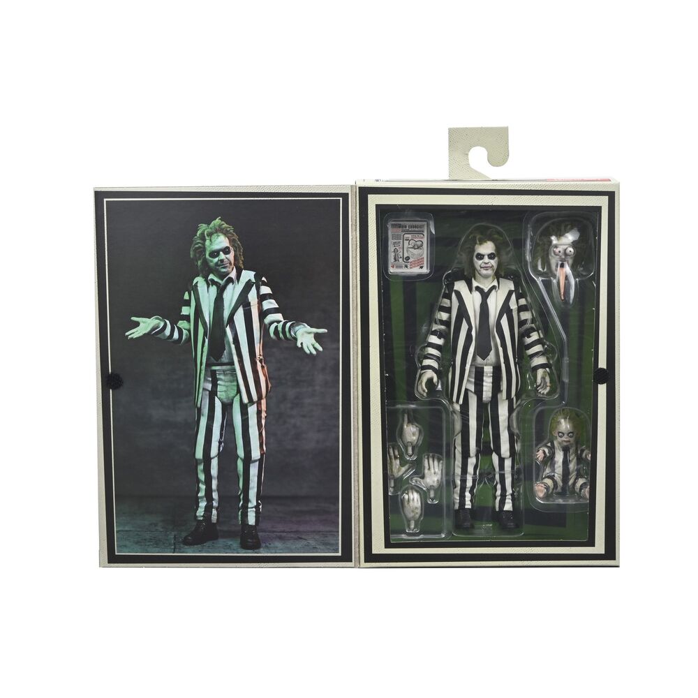 Beetlejuice - Beetlejuice Striped Suit Ultimate figure 18cm