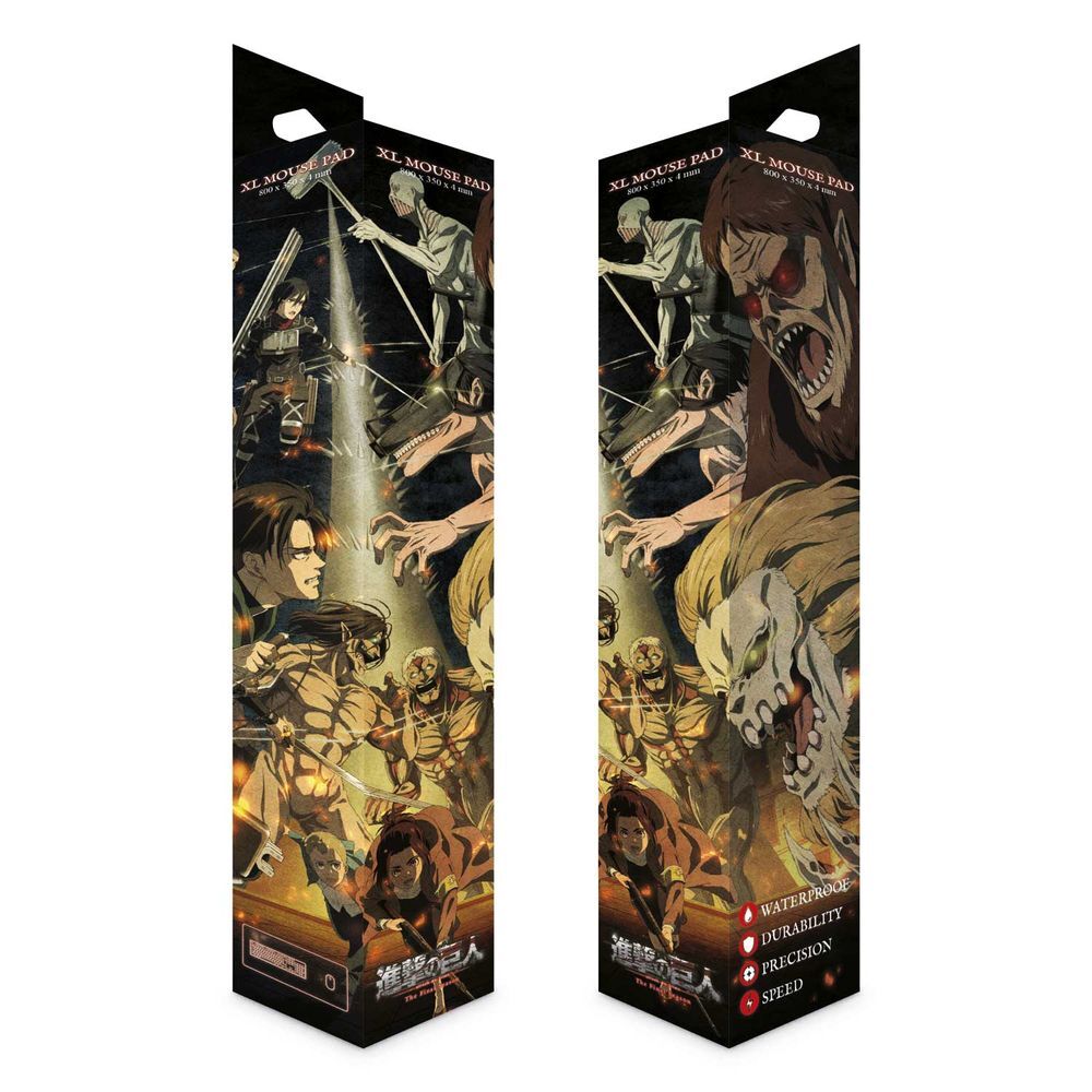 Attack on Titan gaming desk mat
