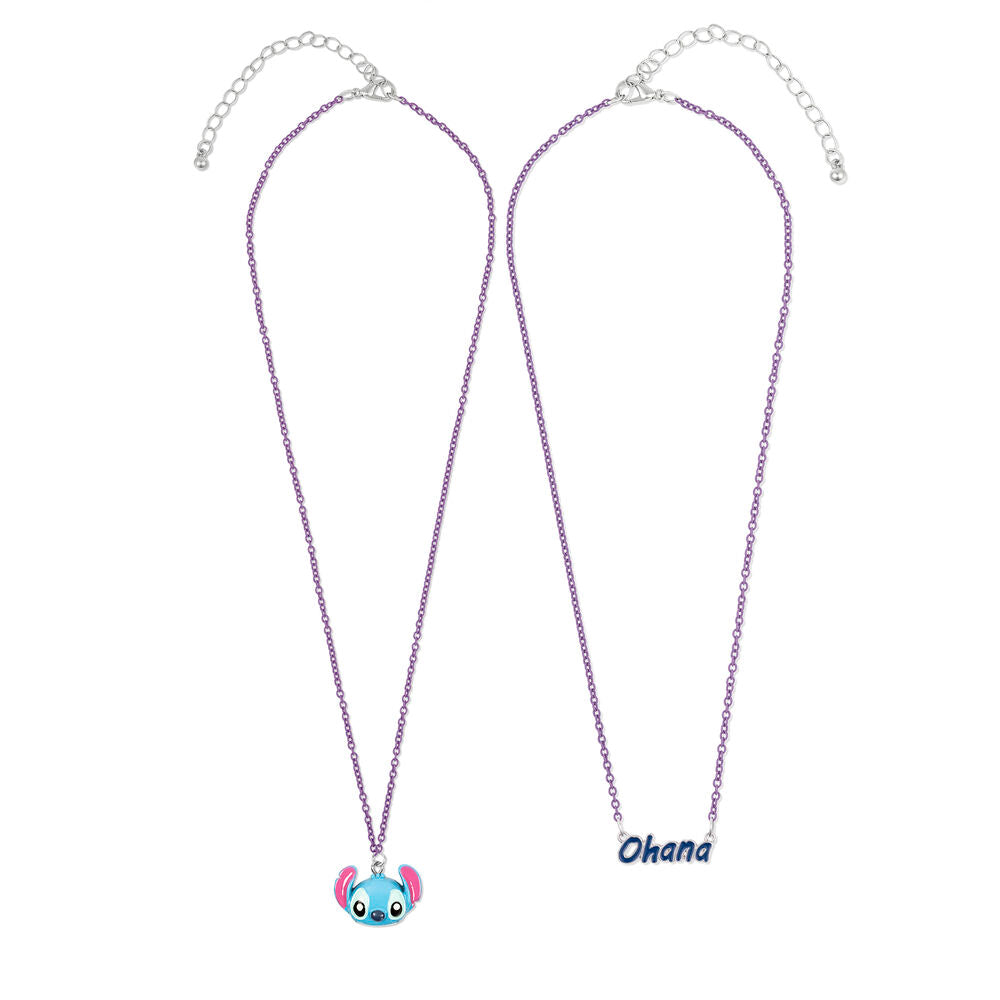 Disney Stitch Set 2 necklaces