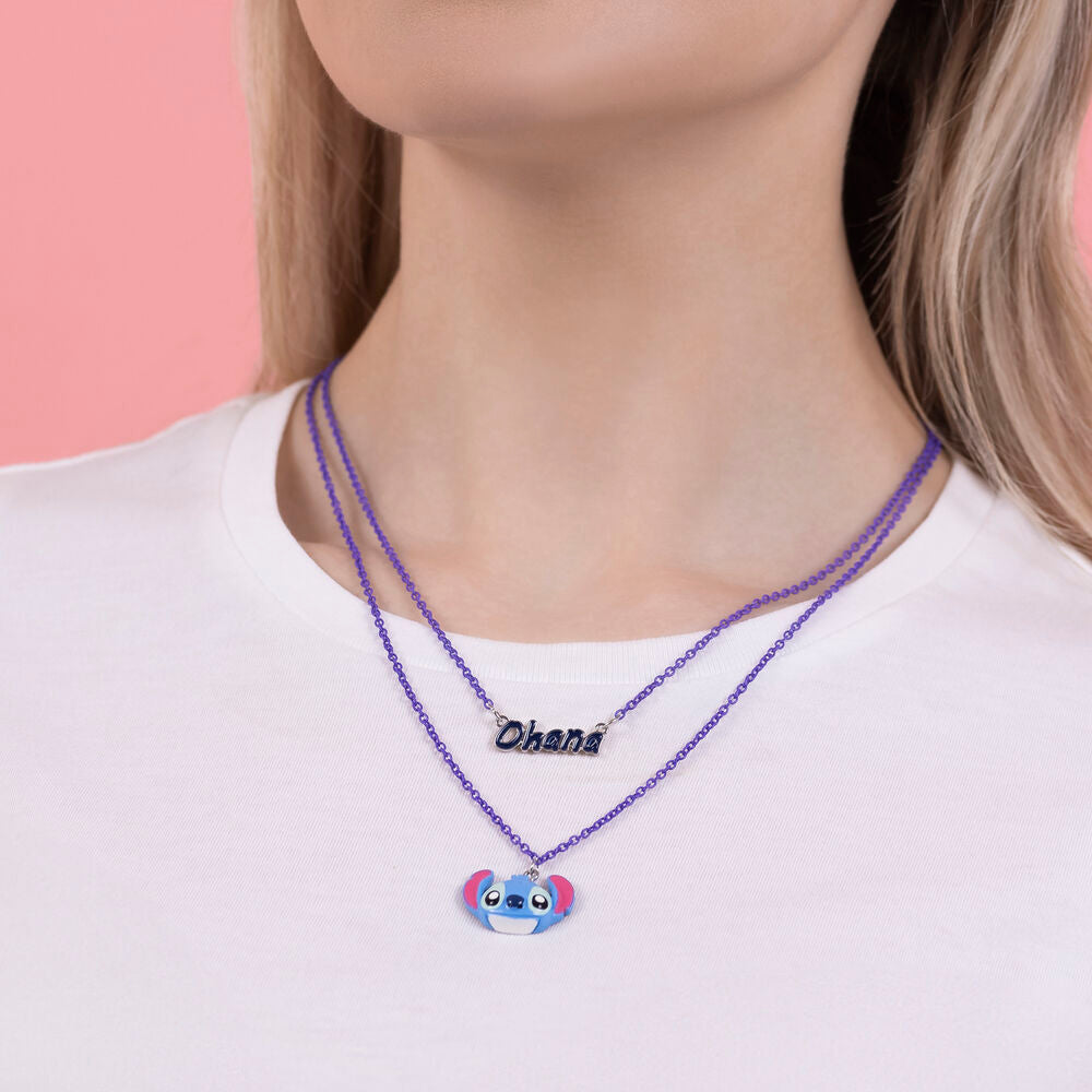 Disney Stitch Set 2 necklaces