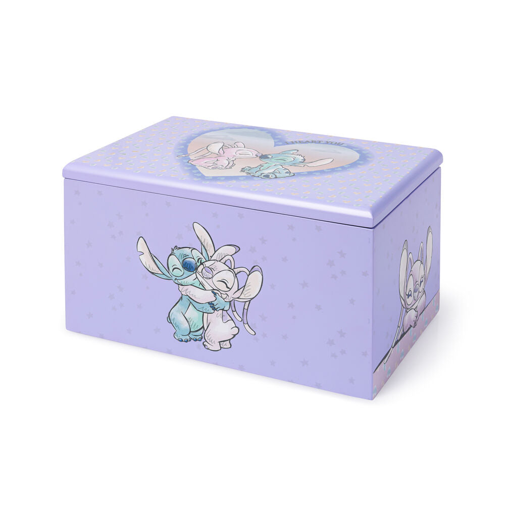 Disney Stitch & Angel Jewellery box