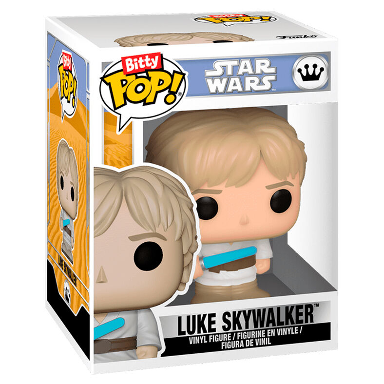 Bitty Pop figure Rides Star Wars Luke Skywalker and Speeder