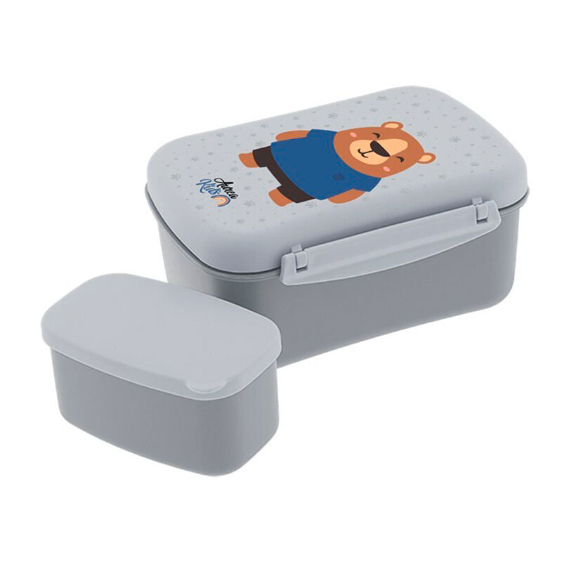 Bear hermetic with cooling plate + box lunch bag