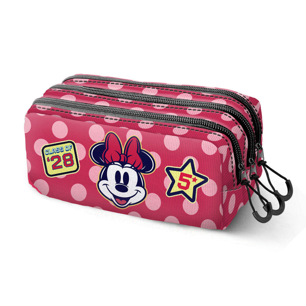 Disney Minnie Class triple pencil case
