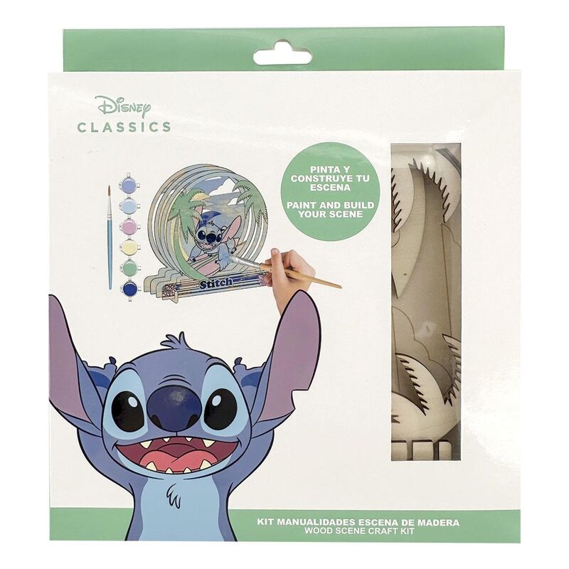 Disney Stitch colouring figure