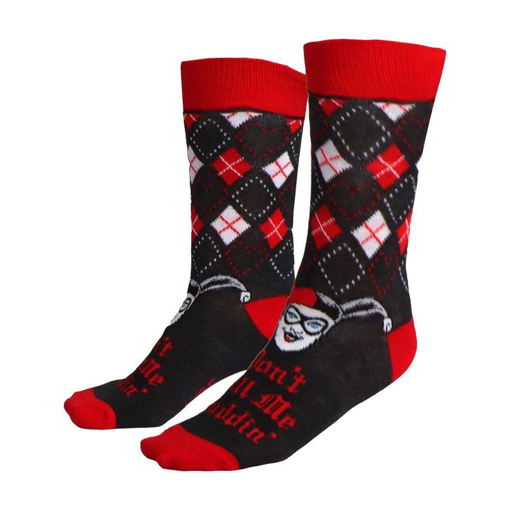 DC Comics Harley Quinn pack 3 adult socks