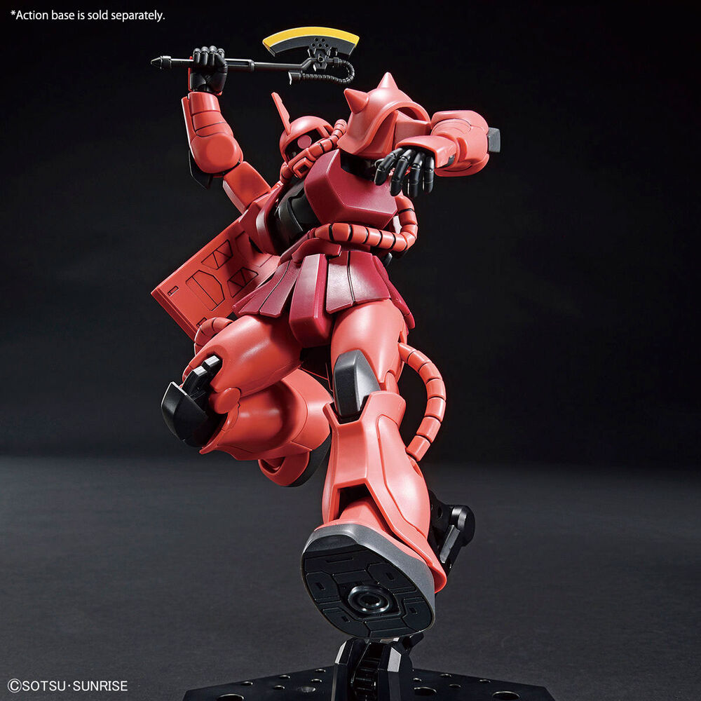 Model Kit HG 1/144 MS-06S Zaku II Char Aznable Custom