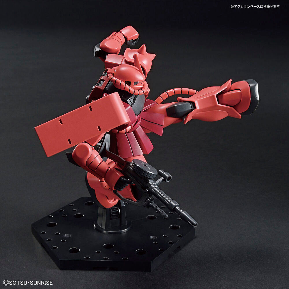 Model Kit HG 1/144 MS-06S Zaku II Char Aznable Custom