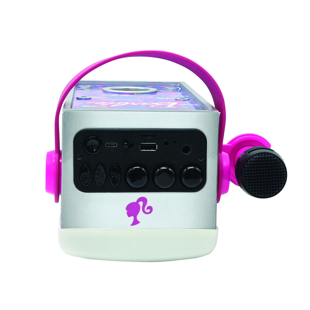 Barbie Illuminated Bluetooth Speaker + Microphone
