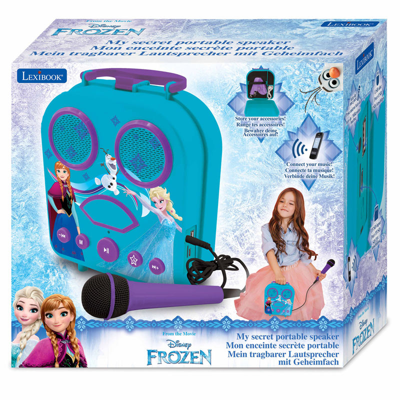 Disney Frozen portable karaoke suitcase
