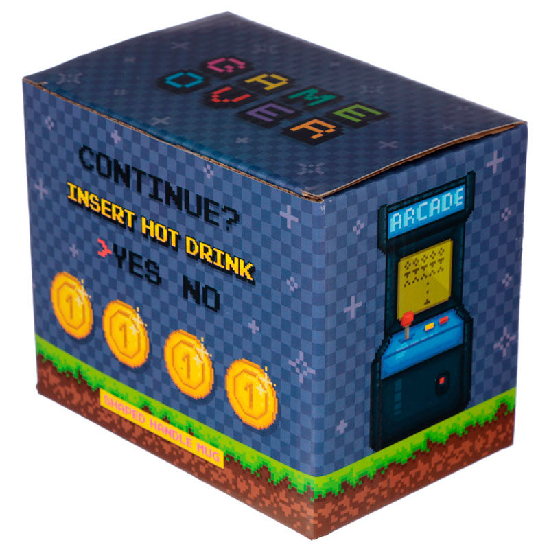 Game Over Joystick Arcade shaped handle mug