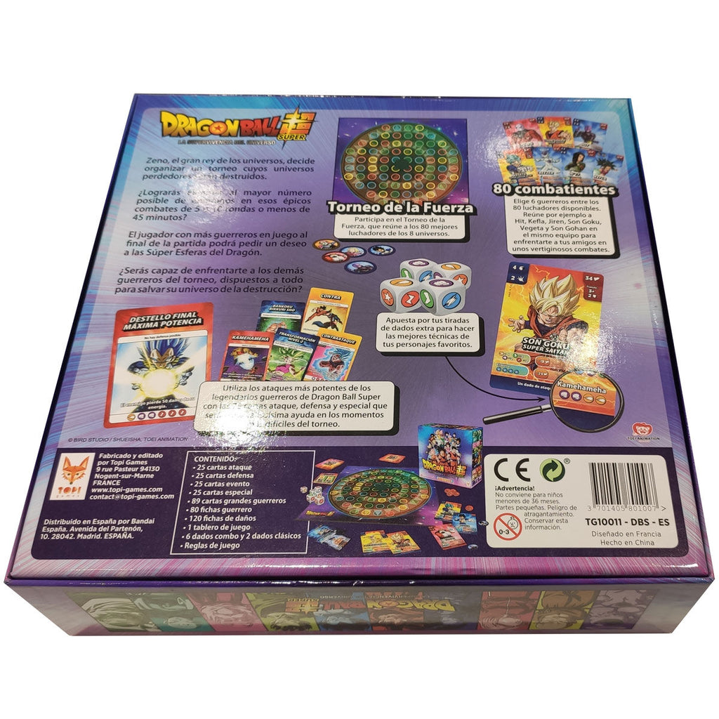 Dragon Ball board Spanish game