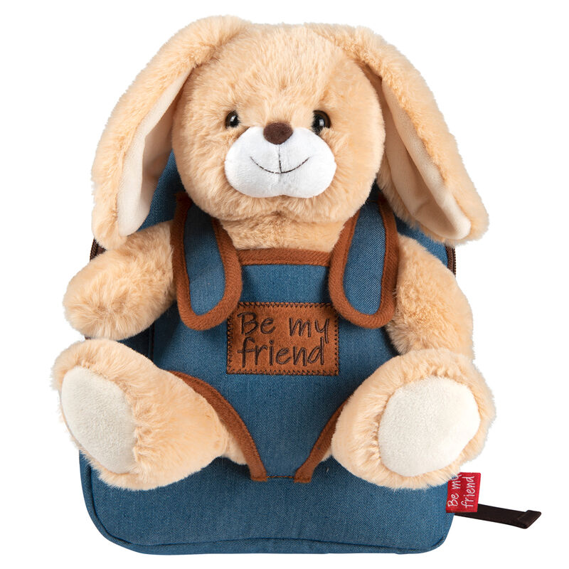 Bob Bunny backpack with plush toy 26cm