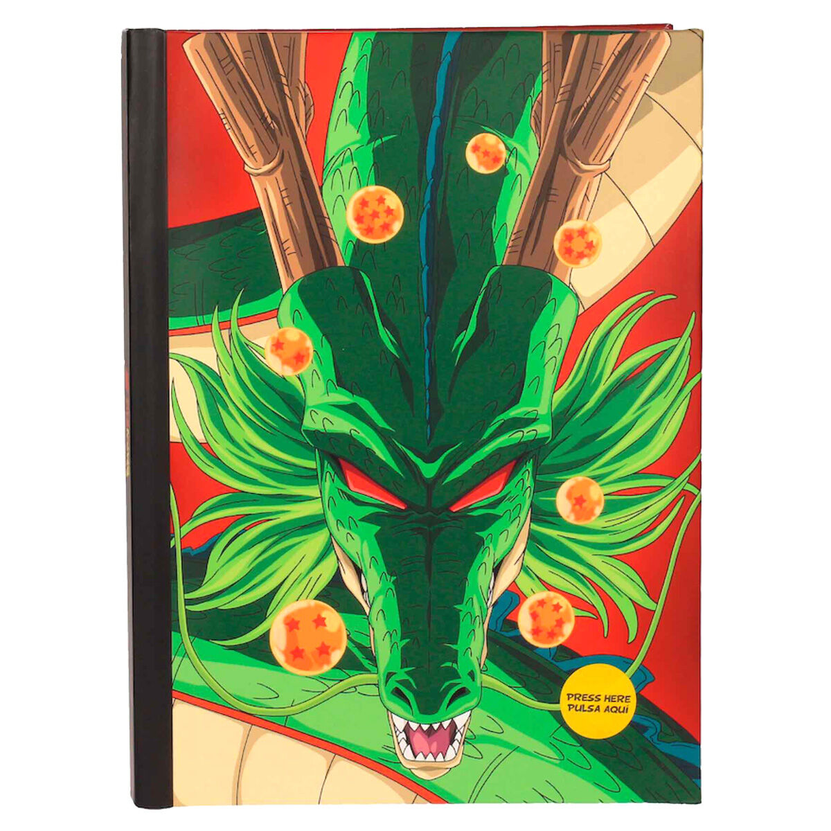 Dragon Ball Shenron A5 notebook with lights