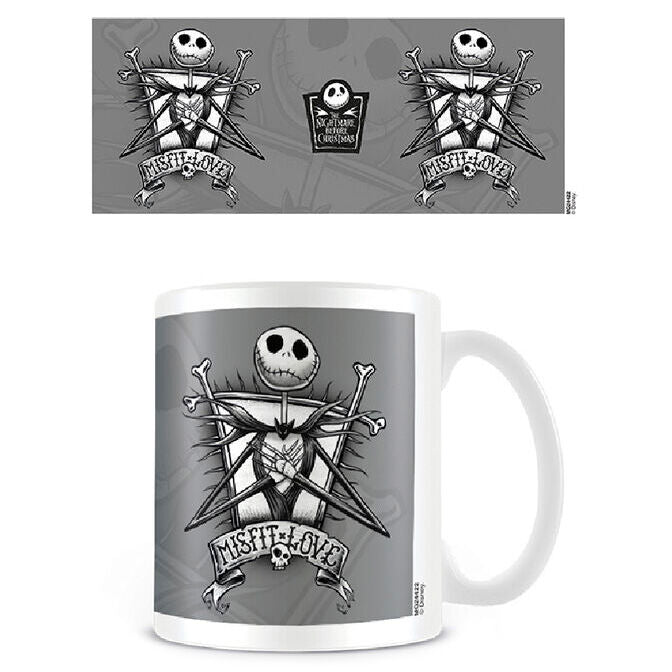 Disney Nightmare Before Christmas Misfit Love mug