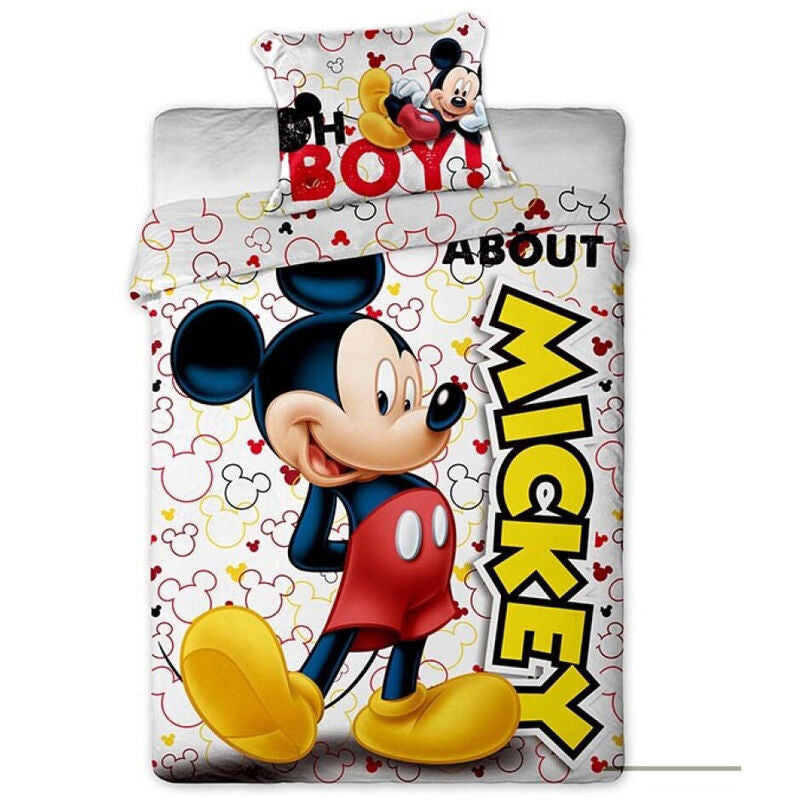 Disney Mickey microfibre duvet cover bed 90cm