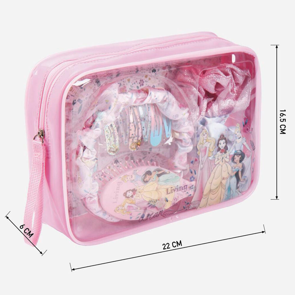 Disney Princess hair accessories vanity case