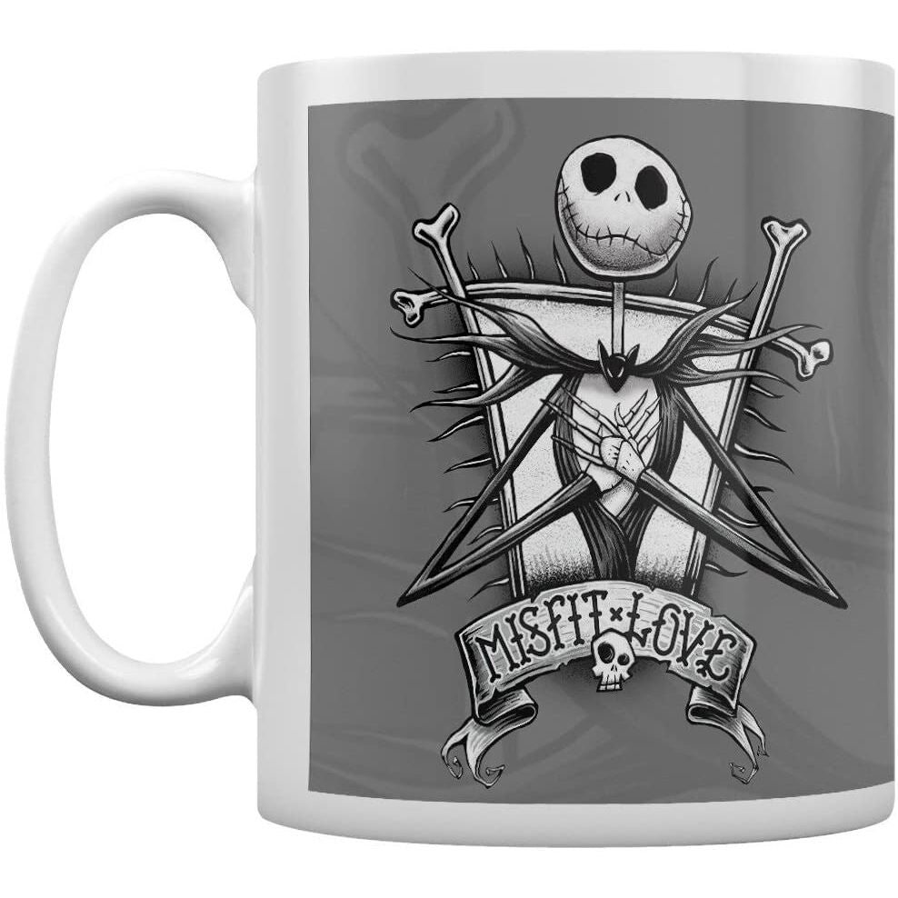 Disney Nightmare Before Christmas Misfit Love mug