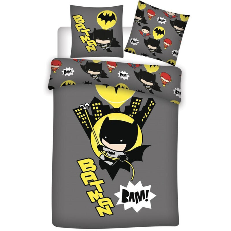 DC Comics Batman Chibi microfibre duvet cover bed 90cm