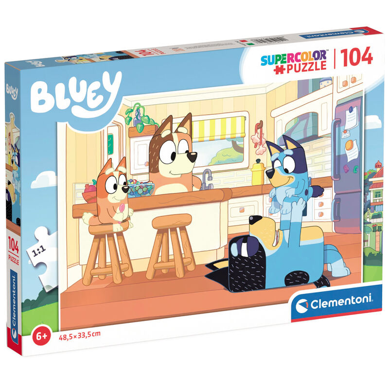 Bluey puzzle 104pcs
