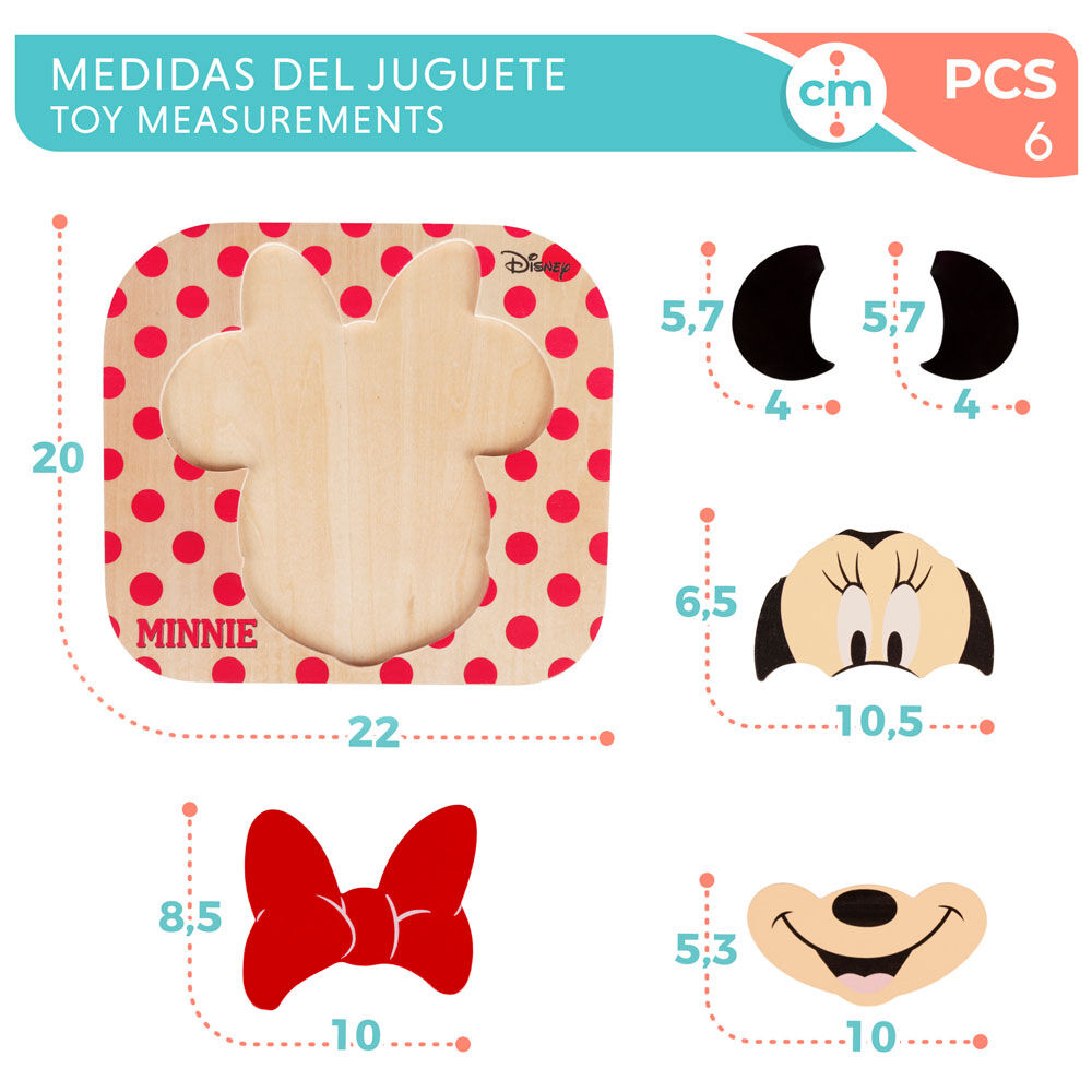 Disney Minnie Wooden puzzle