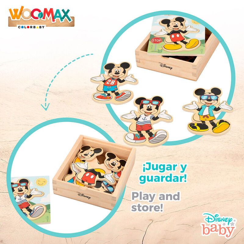 Disney Mickey wooden puzzle