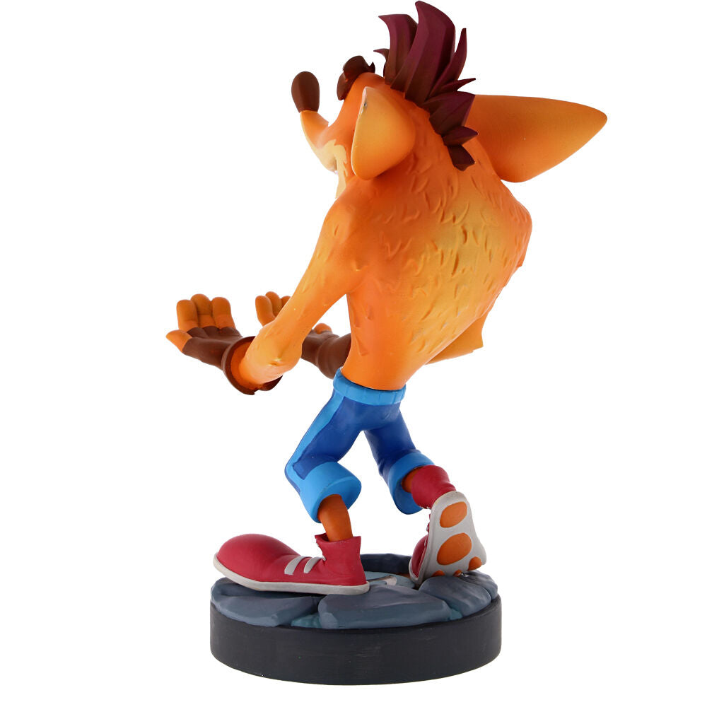 Crash Bandicoot figure clamping bracket Cable guy 21cm