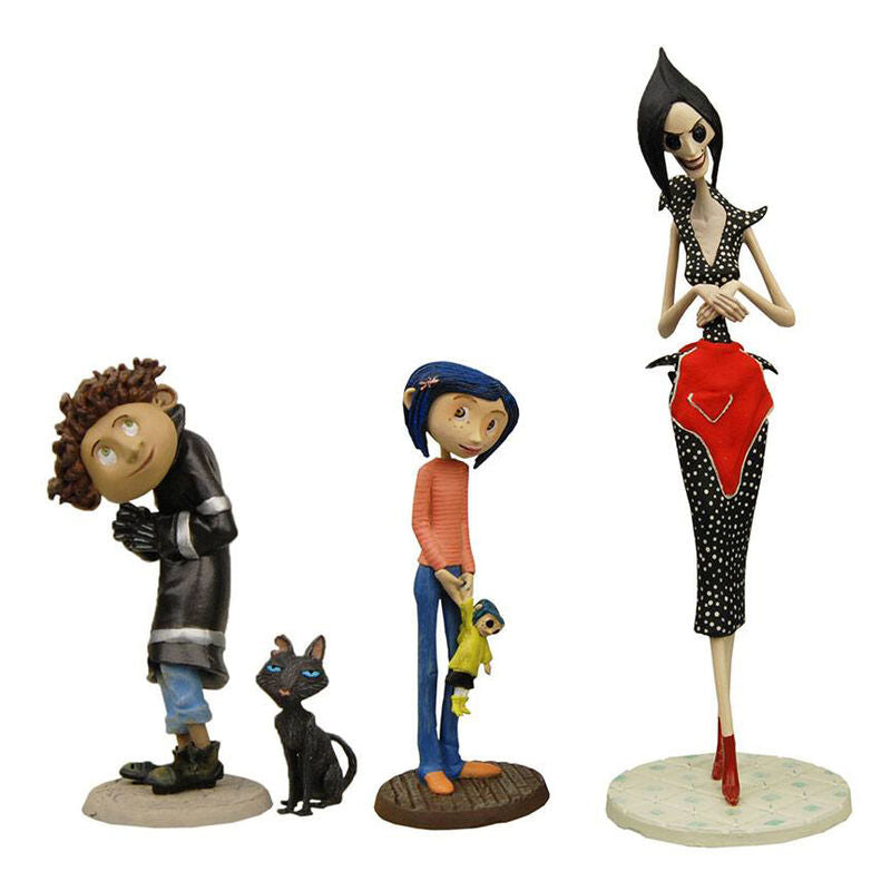 Coraline set 4 figures 3-14cm