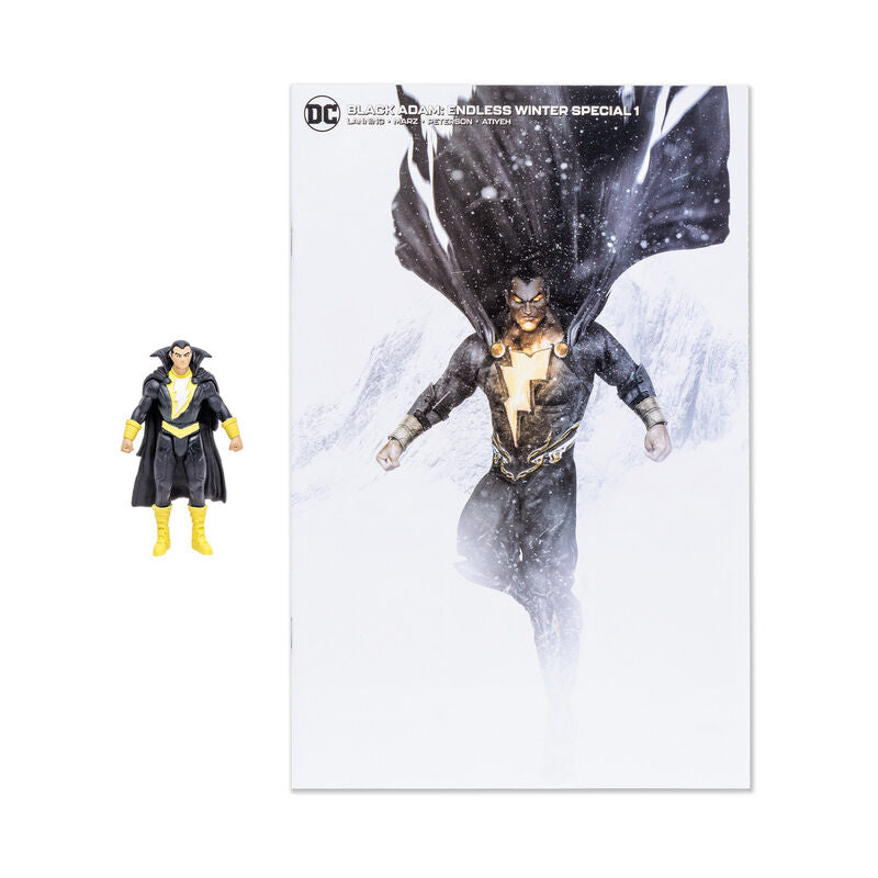 DC Comics Comic Endgless + Black Adam figure 7cm