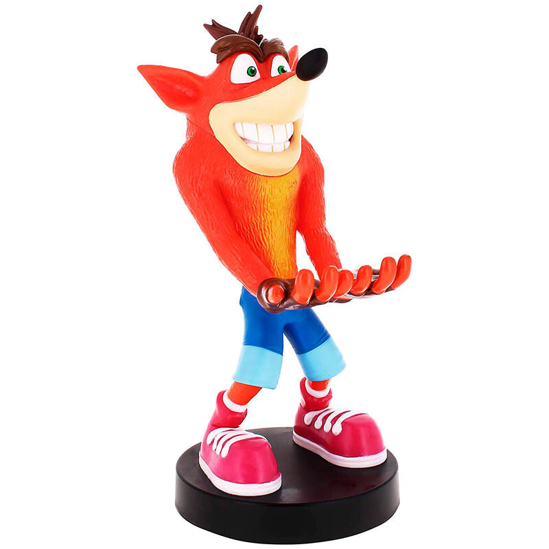Crash Bandicoot figure clamping bracket Cable guy 20cm