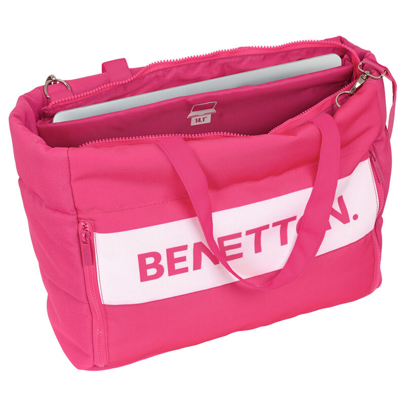 Benetton Raspberry bag