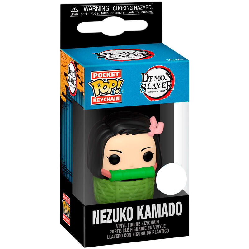 Pocket POP Keychain Demon Slayer Kimetsu no Yaiba Nezuko Kamado
