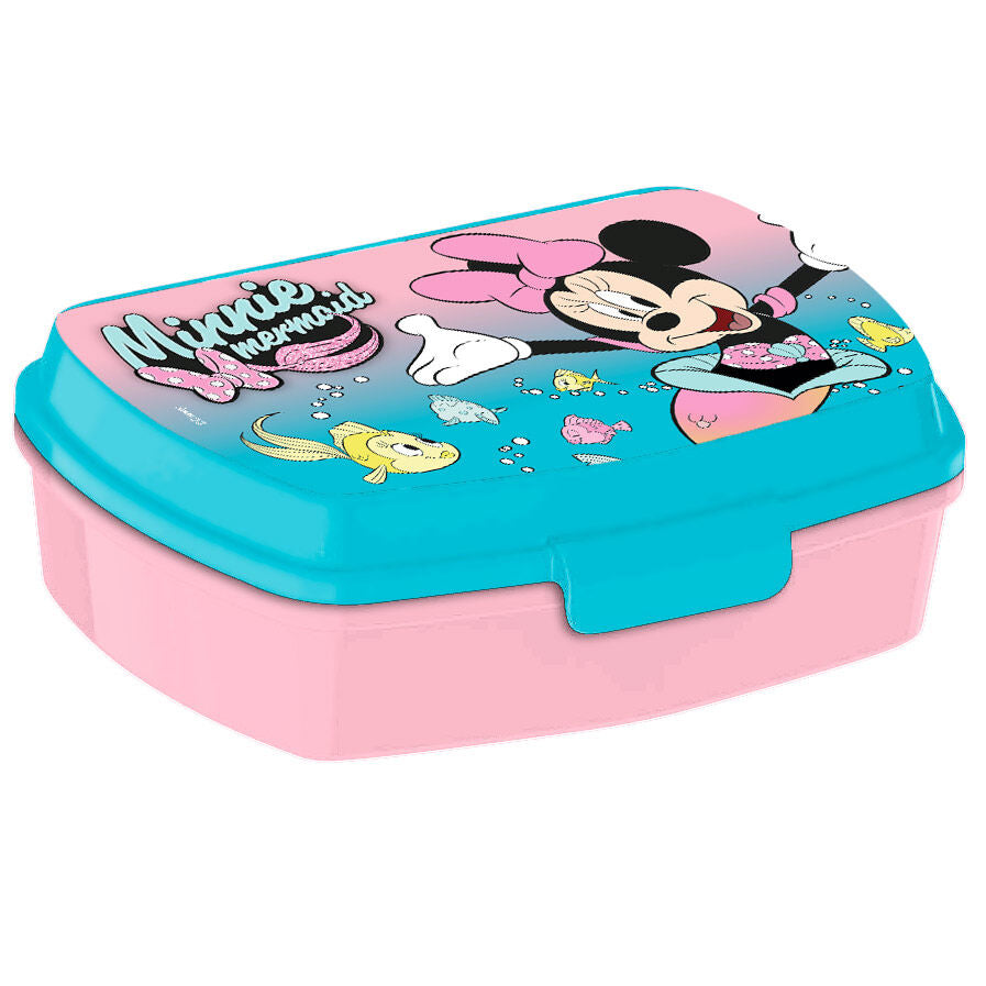 Disney Minnie Lunch box + aluminium bottle set 500ml