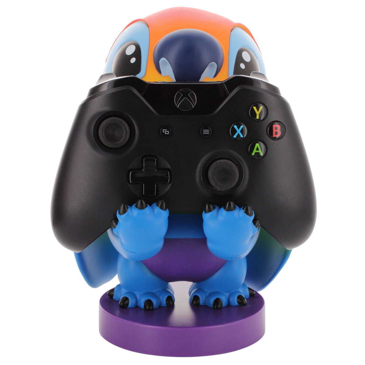 Disney Stitch Rainbow figure clamping bracket Cable guy 20cm