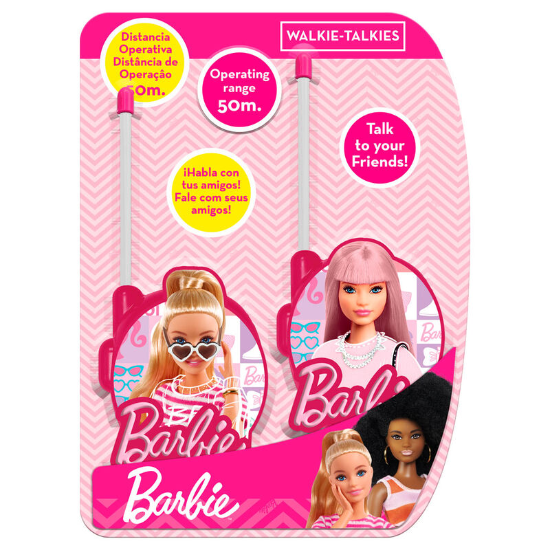 Barbie 3D walkie talkie
