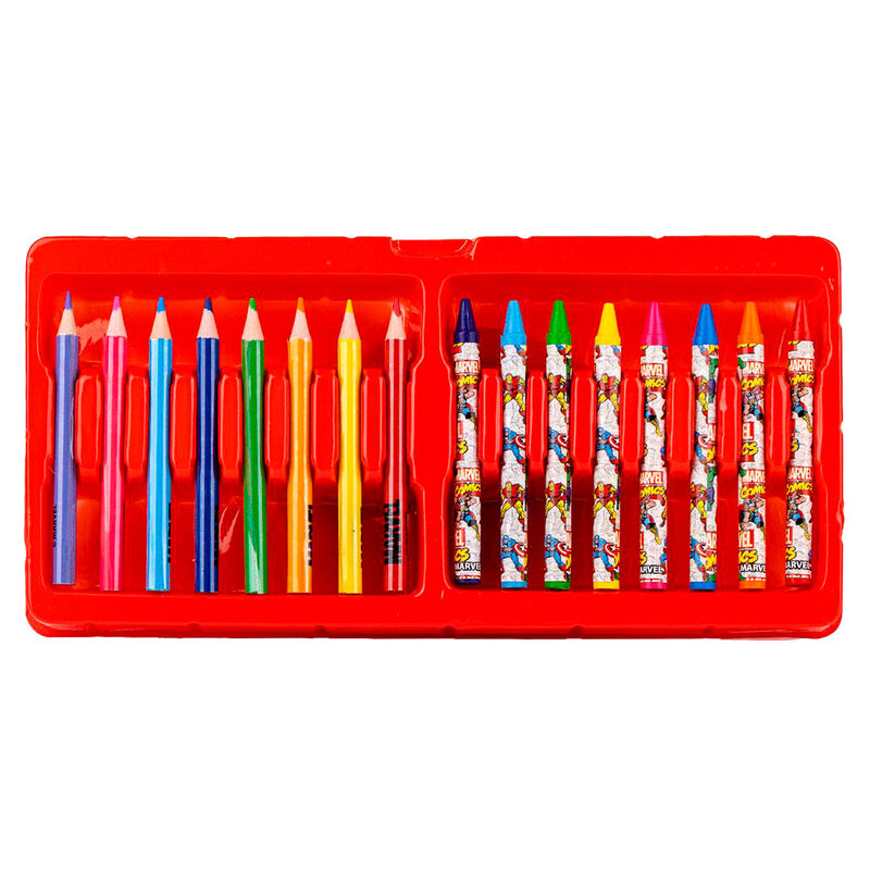 Marvel Colouring stationery case