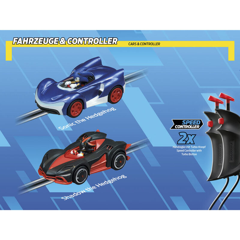 Carrera GO!!! Sonic the Hedgehog Sonic + Shadow Racing circuit