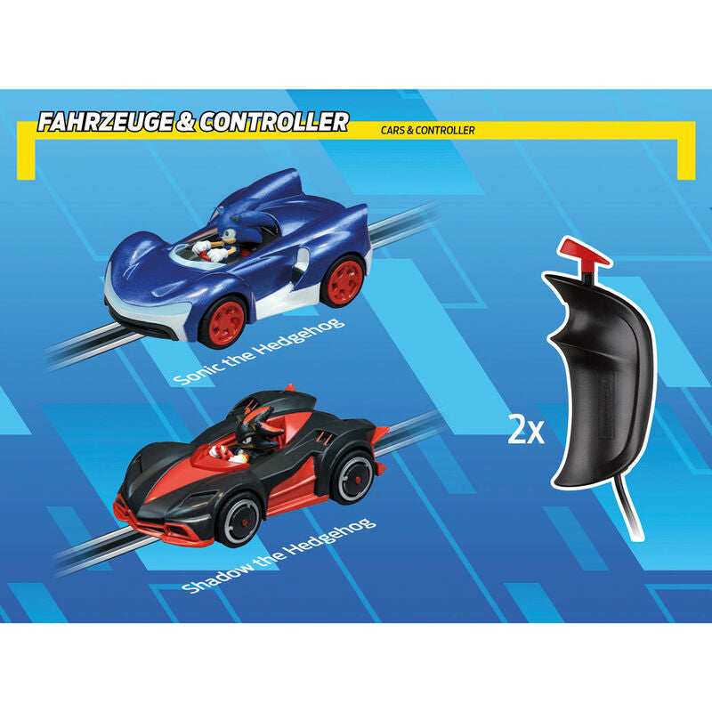 Carrera GO!!! Sonic the Hedgehog Sonic + Shadow Racing circuit