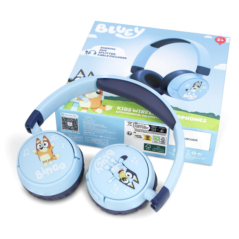 Bluey wireless kids headphones